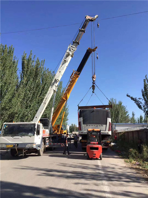 沂水县港口集装箱搬运案例